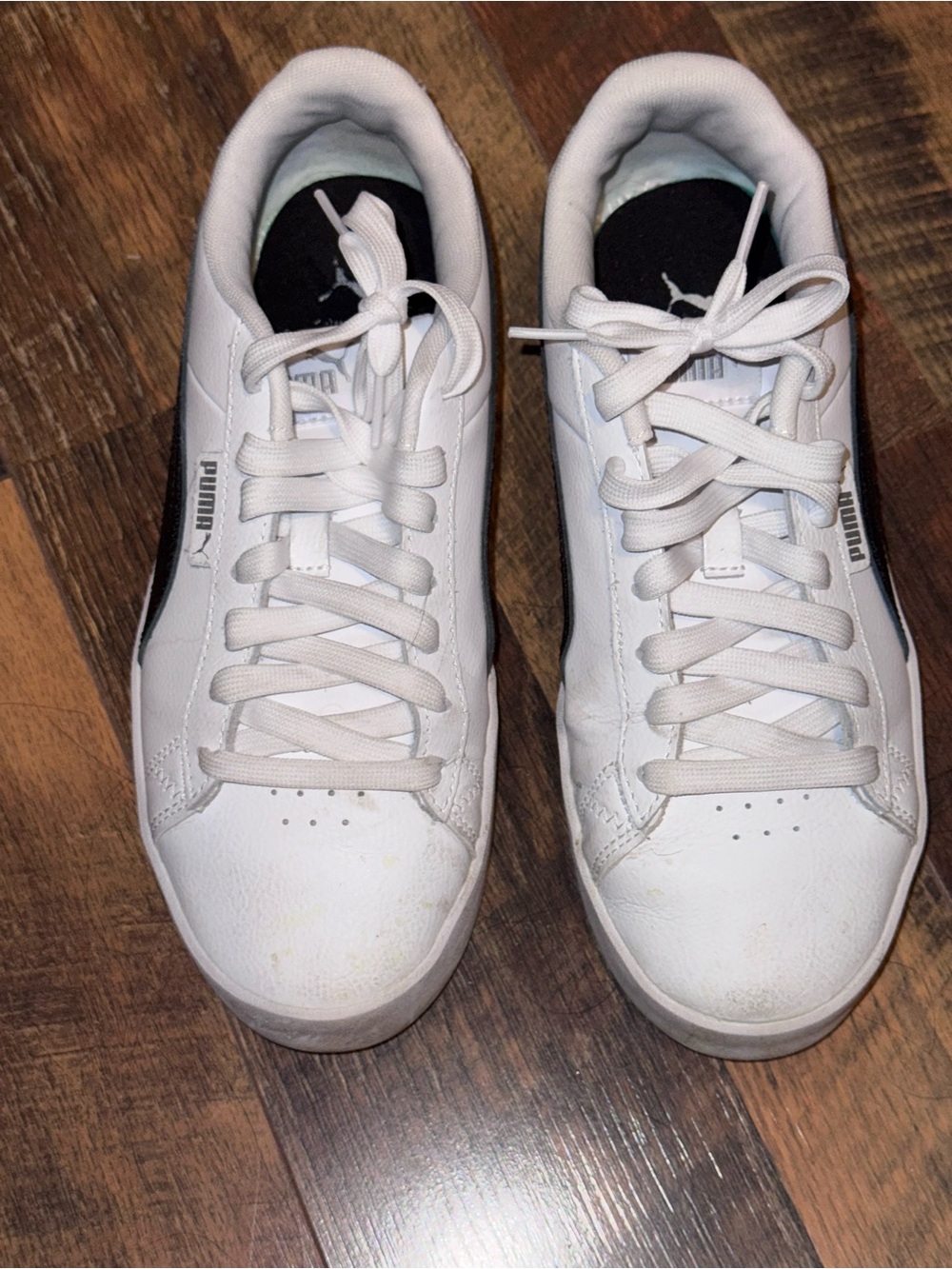 Puma Sneakers with Black Heel Accent